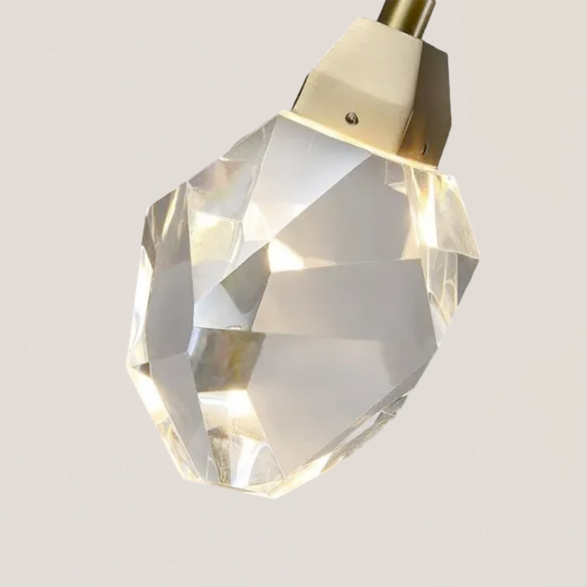 VASELAMPS - Faceted Crystal Prisms Pendant-VaseLamps
