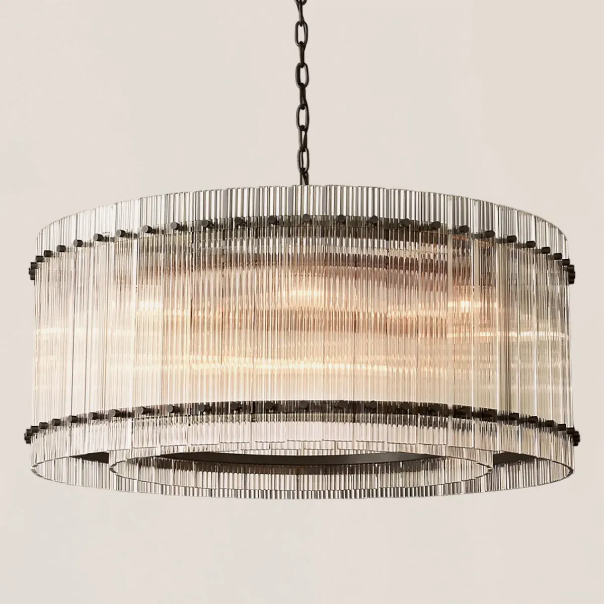 San Marco Glass Round Chandelier-VaseLamps