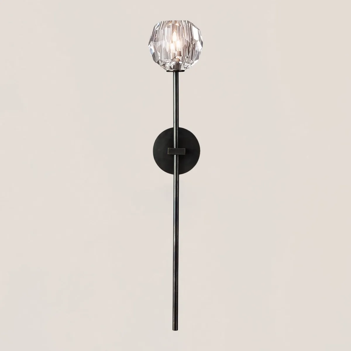 Boule De Crystal Grand Wall Sconce-VaseLamps