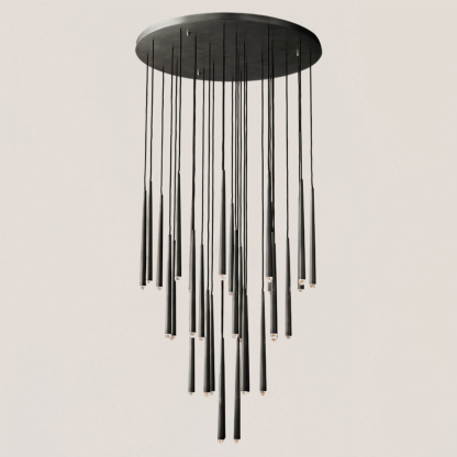 Aquitaine Modern Round Chandelier-VaseLamps
