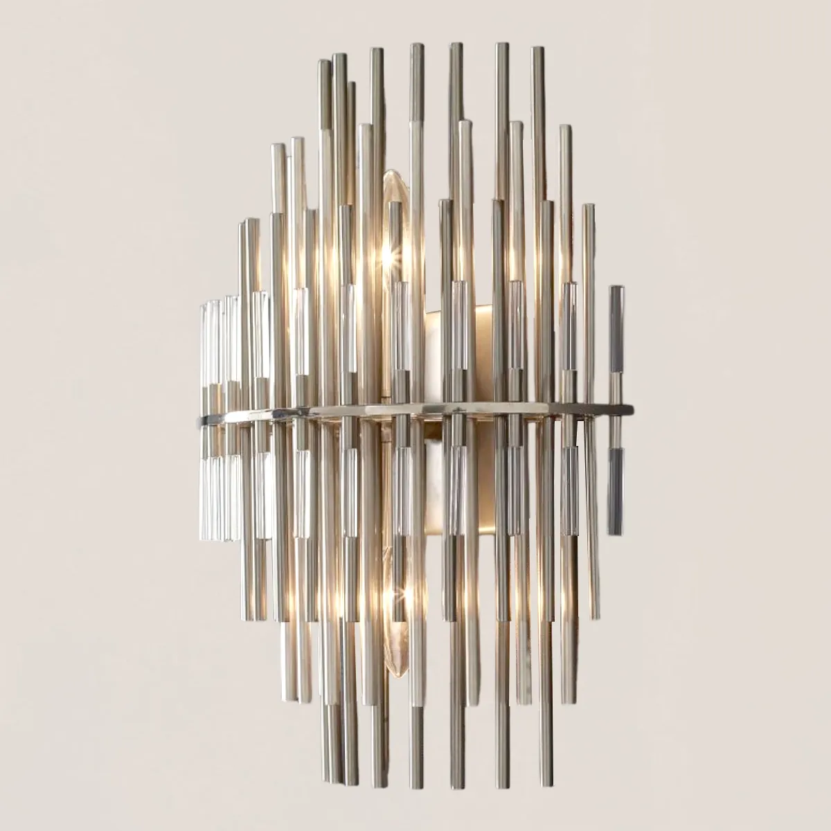 Emile Sculpture Wall Sconce-VaseLamps