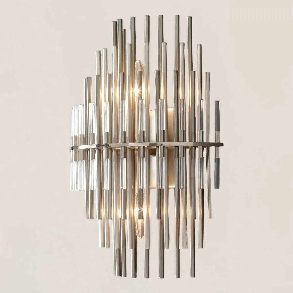 Emile Sculpture Wall Sconce-VaseLamps