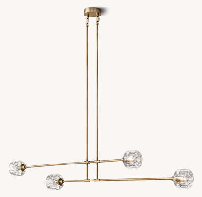 Demaret Mobile Linear Chandelier 72"-VaseLamps