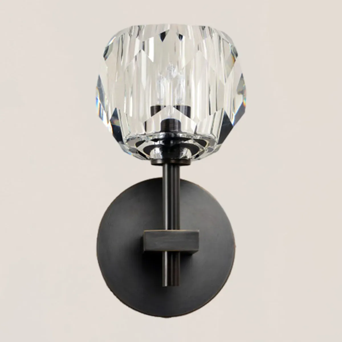 Boule De Glass Short Wall Sconce-VaseLamps
