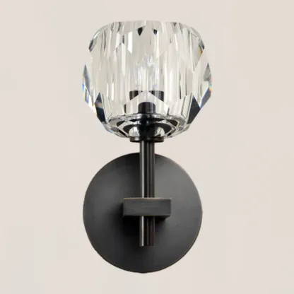 Boule De Glass Short Wall Sconce-VaseLamps