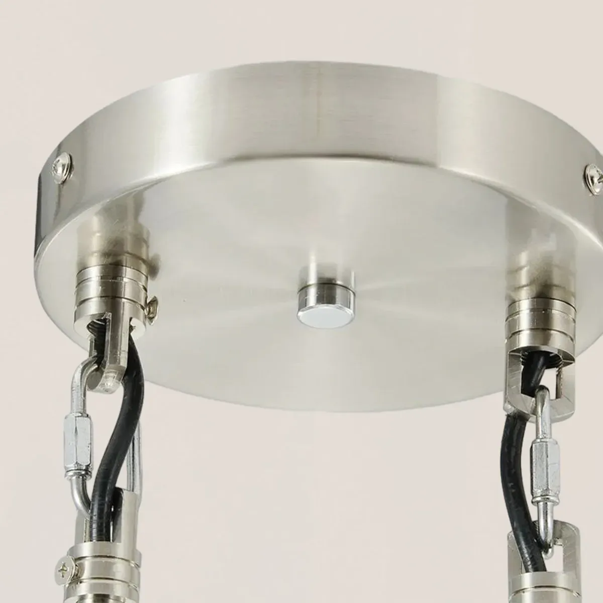 Raindrop Rod Round Chandelier-VaseLamps