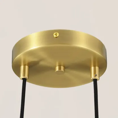 VASELAMPS - 2/3-light Cord Round Chandelier-VaseLamps
