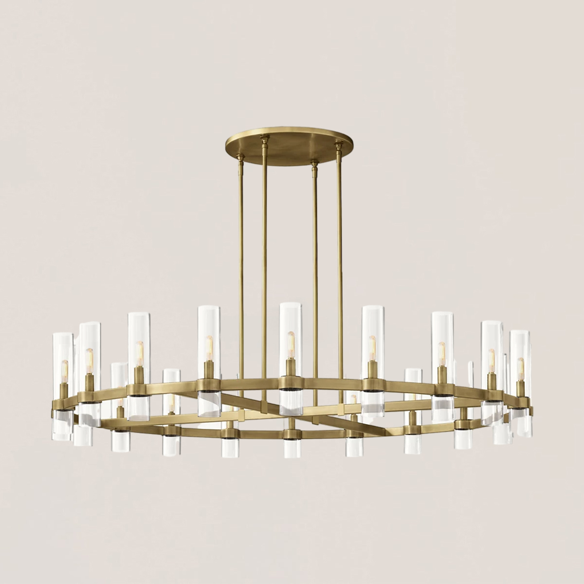 Ravelle Round Chandelier-VaseLamps