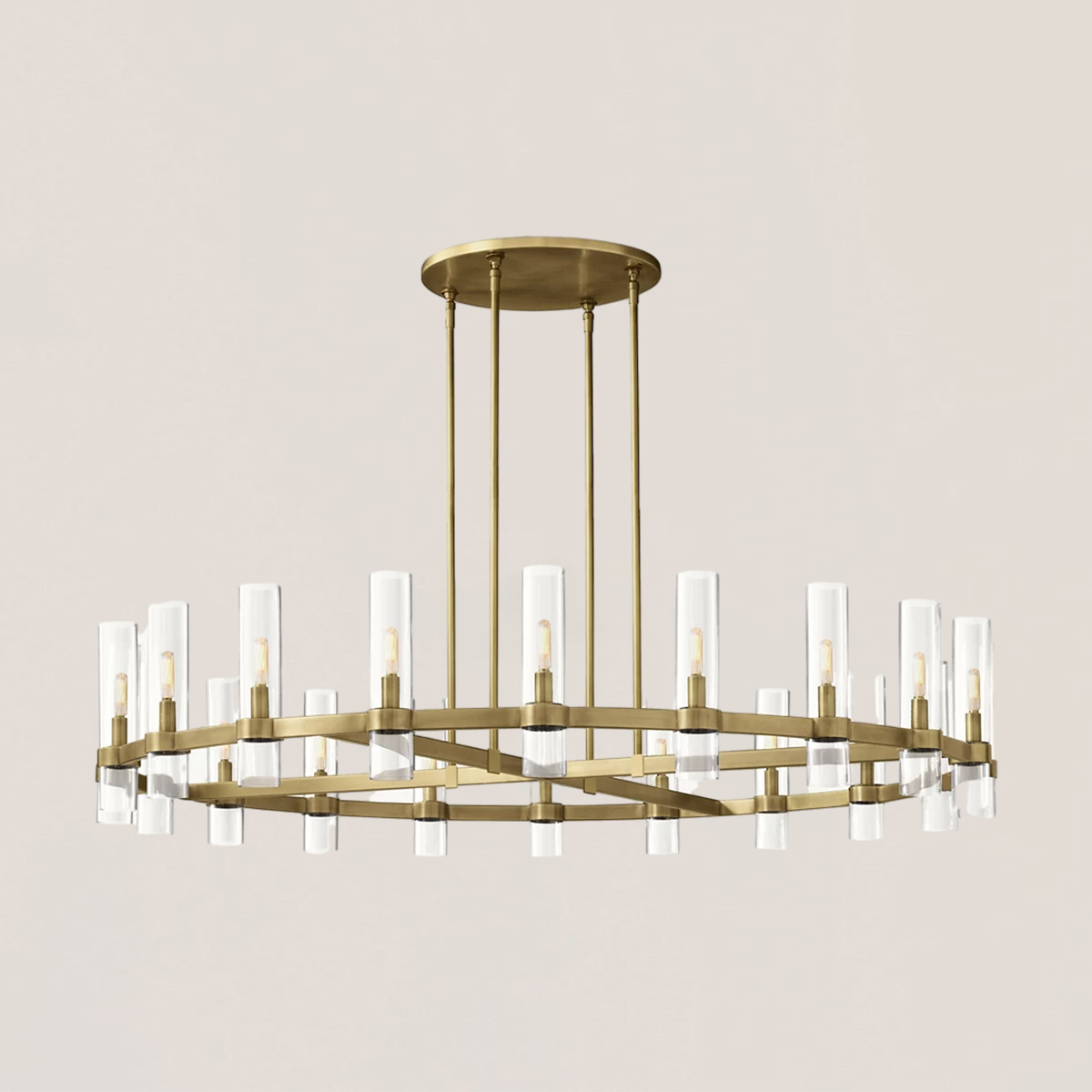 Ravelle Round Chandelier-VaseLamps