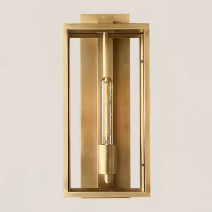 Beckman Square Lantern Wall Sconce-VaseLamps
