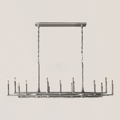Thaddeus Linear Chandelier-VaseLamps
