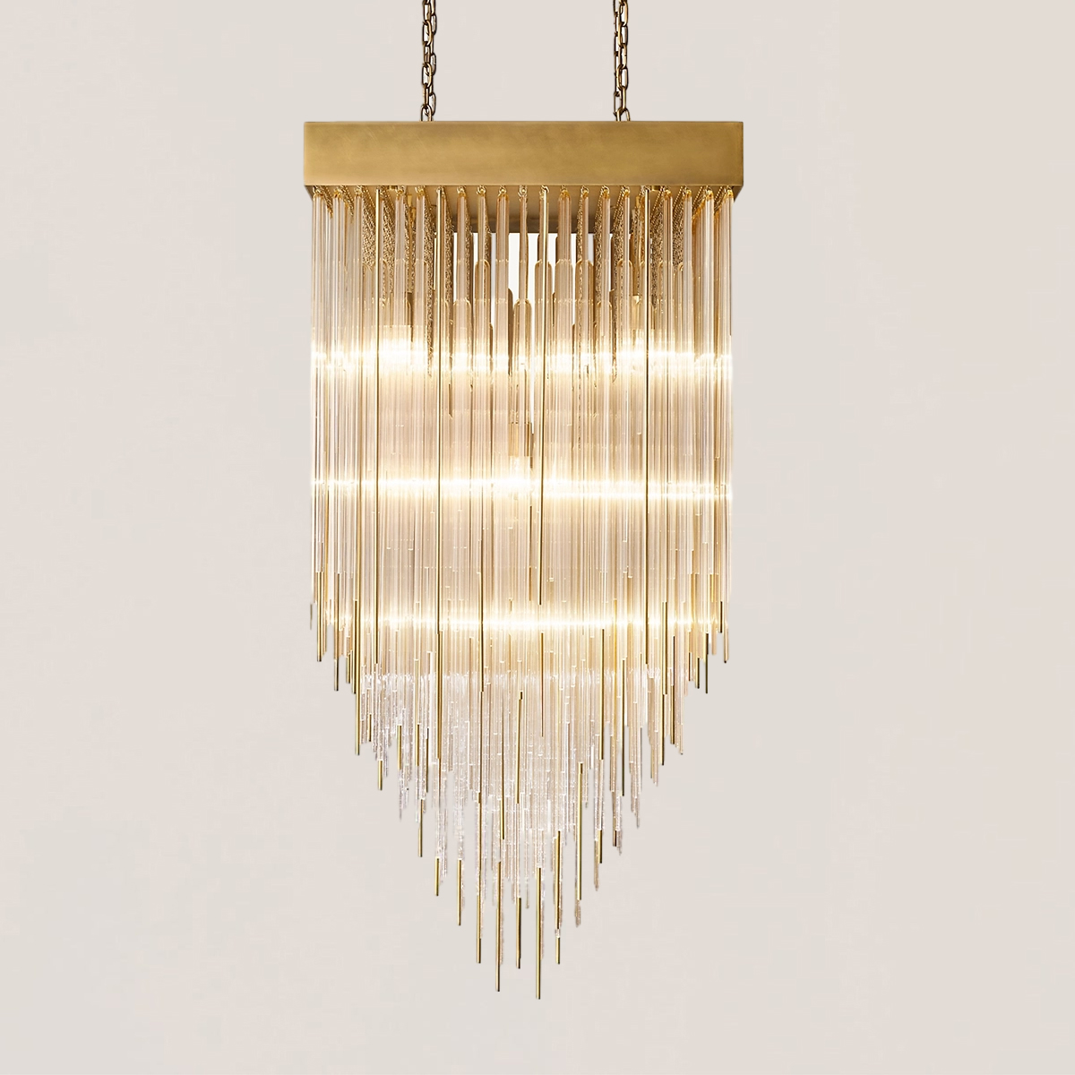 Cascada Square Chandelier-VaseLamps