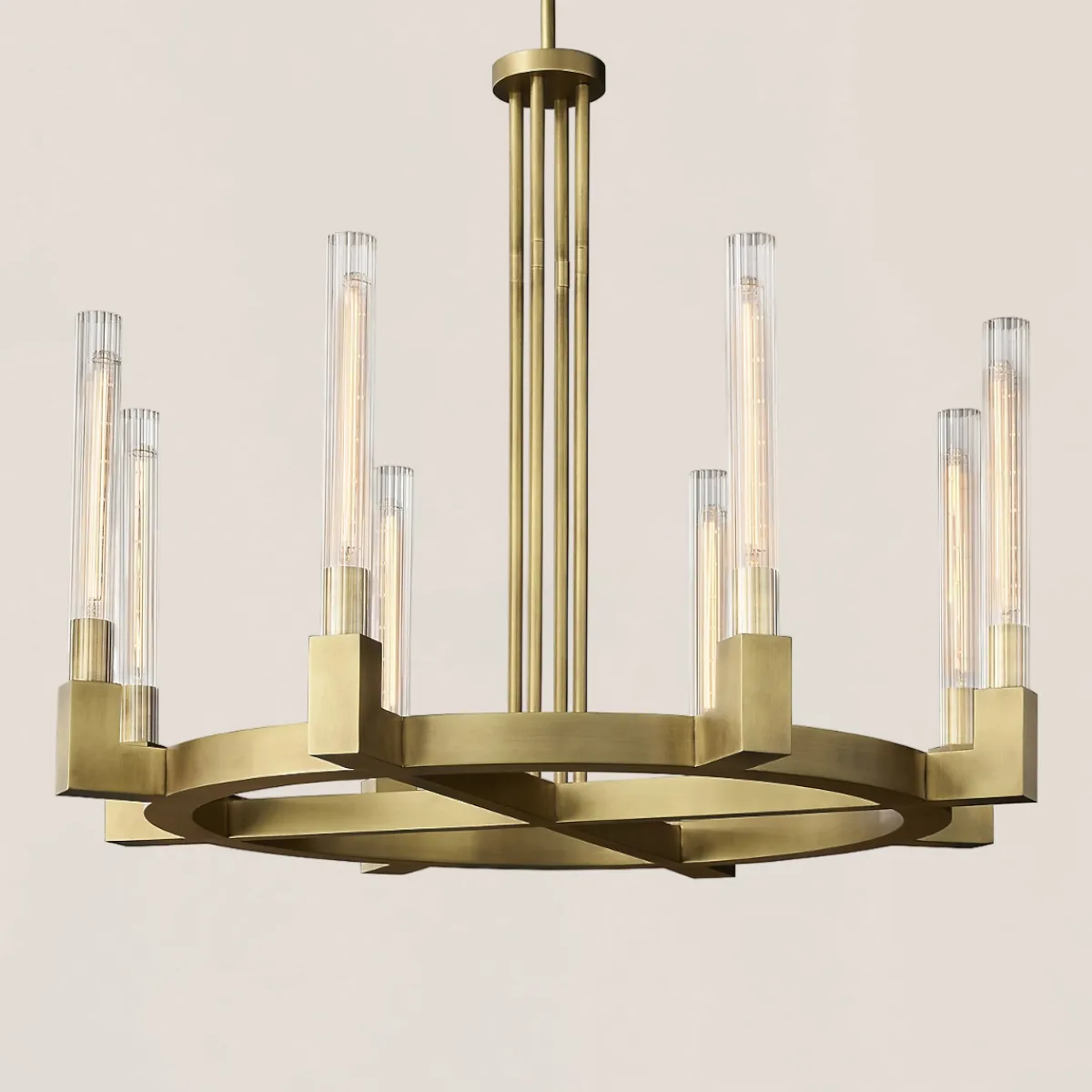 VASELAMPS - Glass Round Chandelier 36"/48''/60''/72''