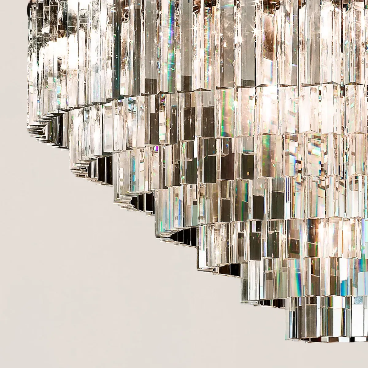 1920s Odeon Round Chandelier-VaseLamps