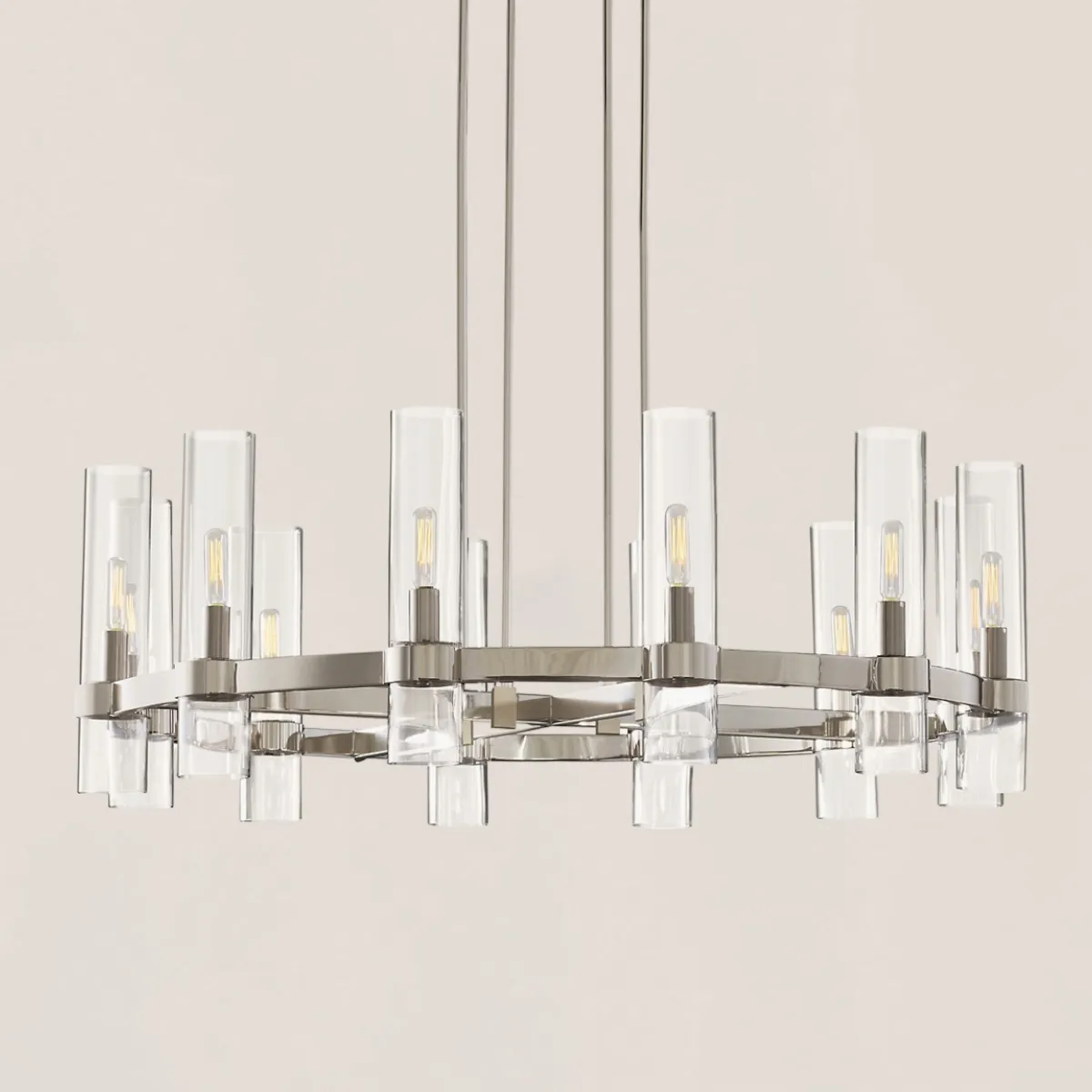 Ravelle Round Chandelier-VaseLamps