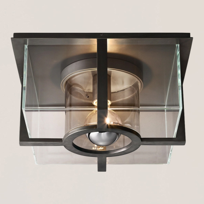 Petrus Square Flushmount-VaseLamps