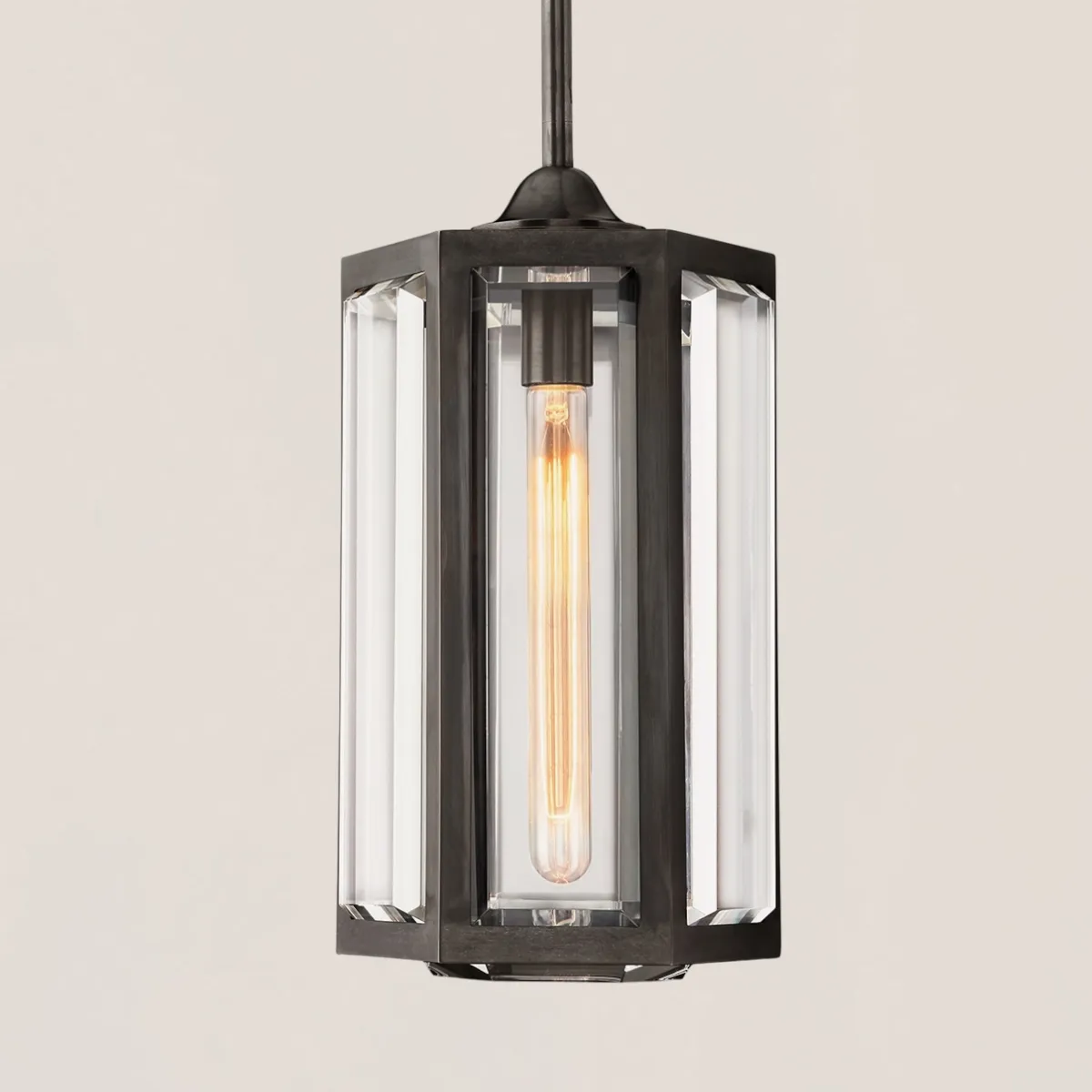 Chevalier Brass Crystal Pendant-VaseLamps