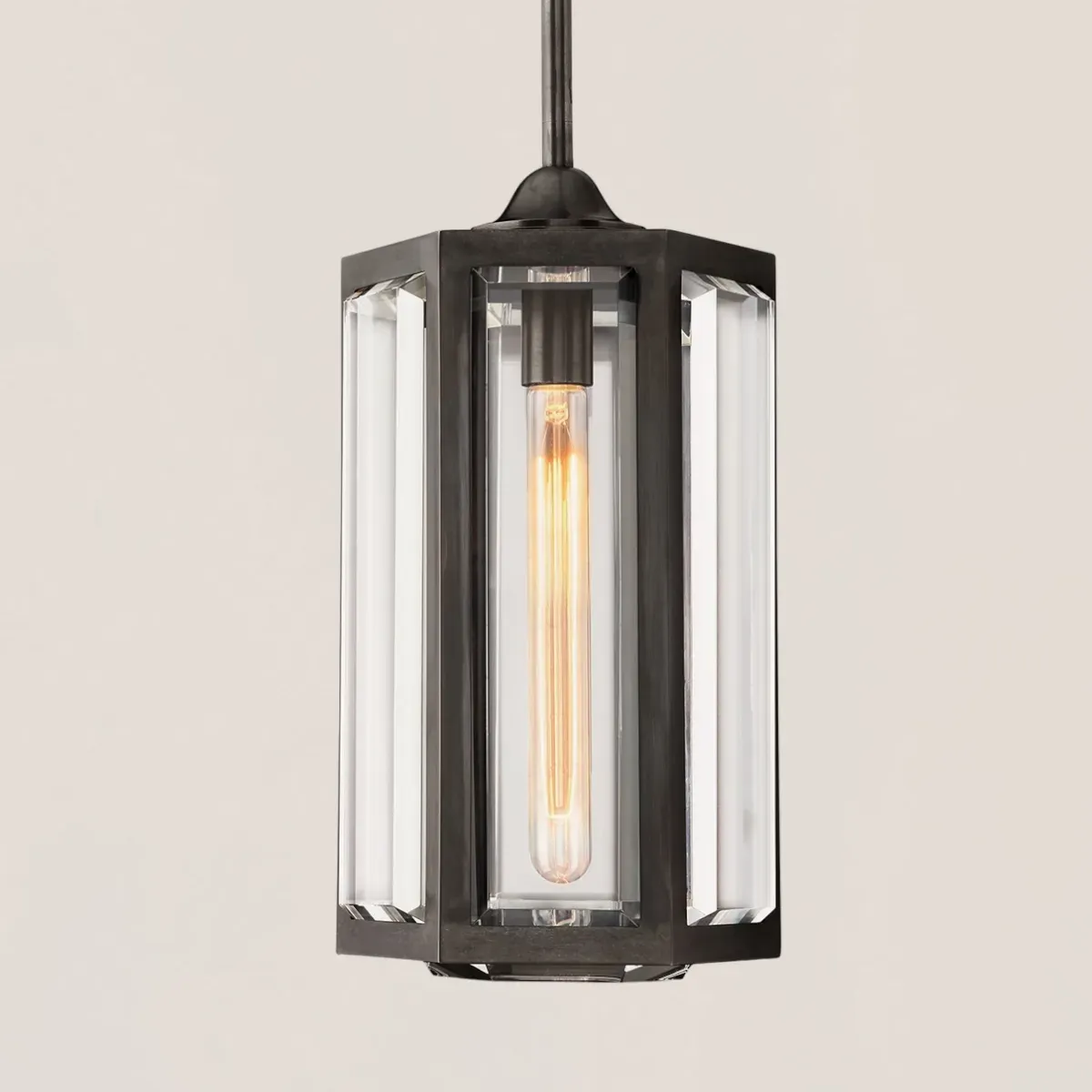 Chevalier Brass Crystal Pendant-VaseLamps