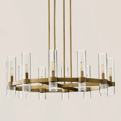 Ravelle Round Chandelier-VaseLamps
