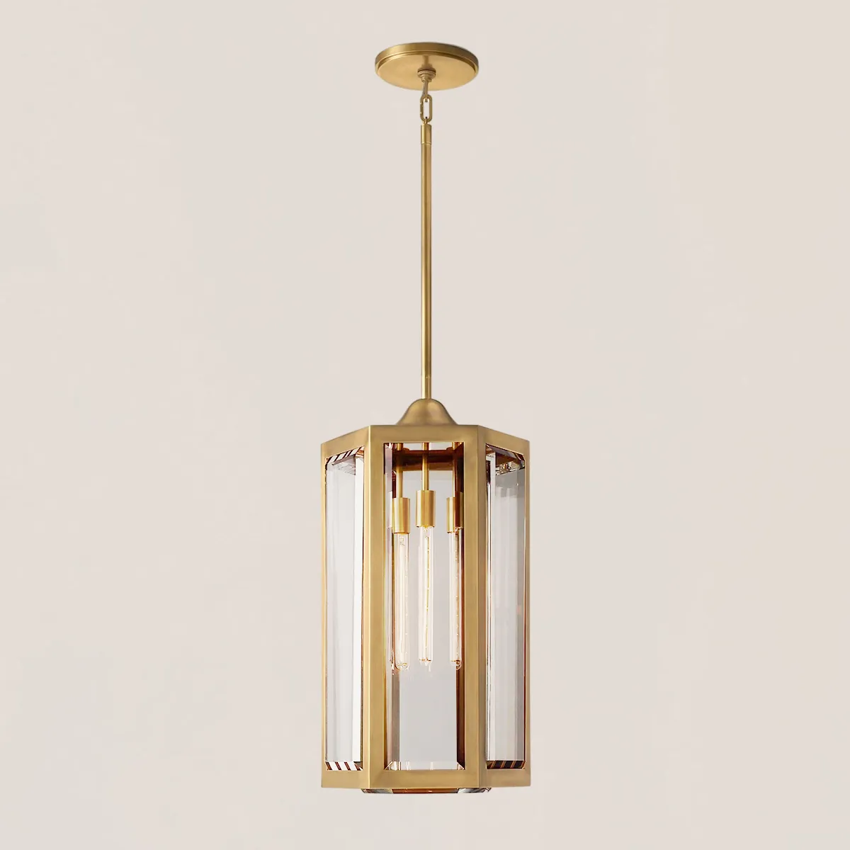 Chevalier Brass Grand Pendant-VaseLamps