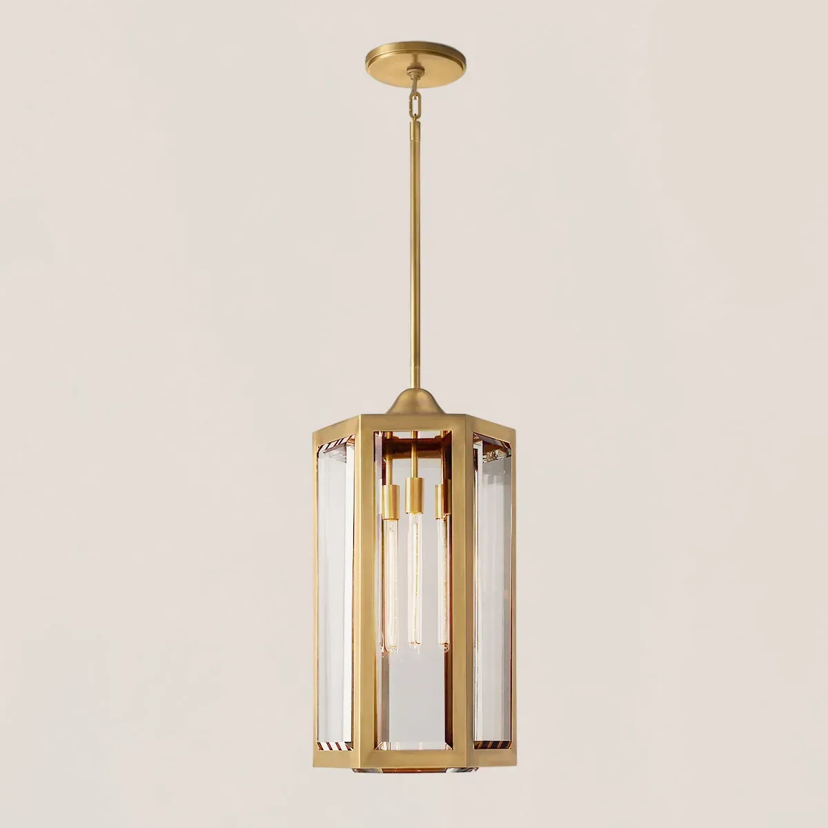 Chevalier Brass Grand Pendant-VaseLamps