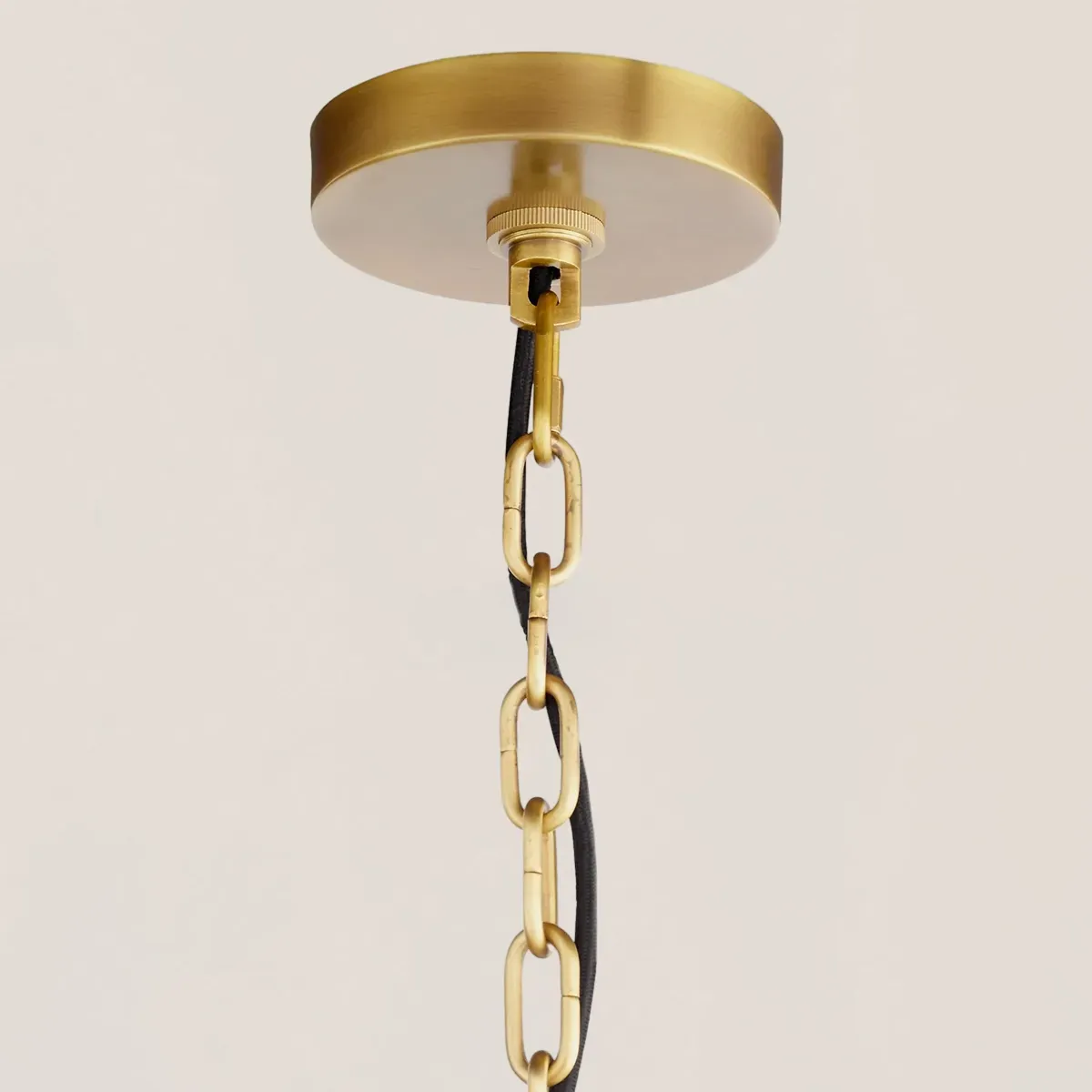 Cathedral Brass Chandelier 24"-VaseLamps