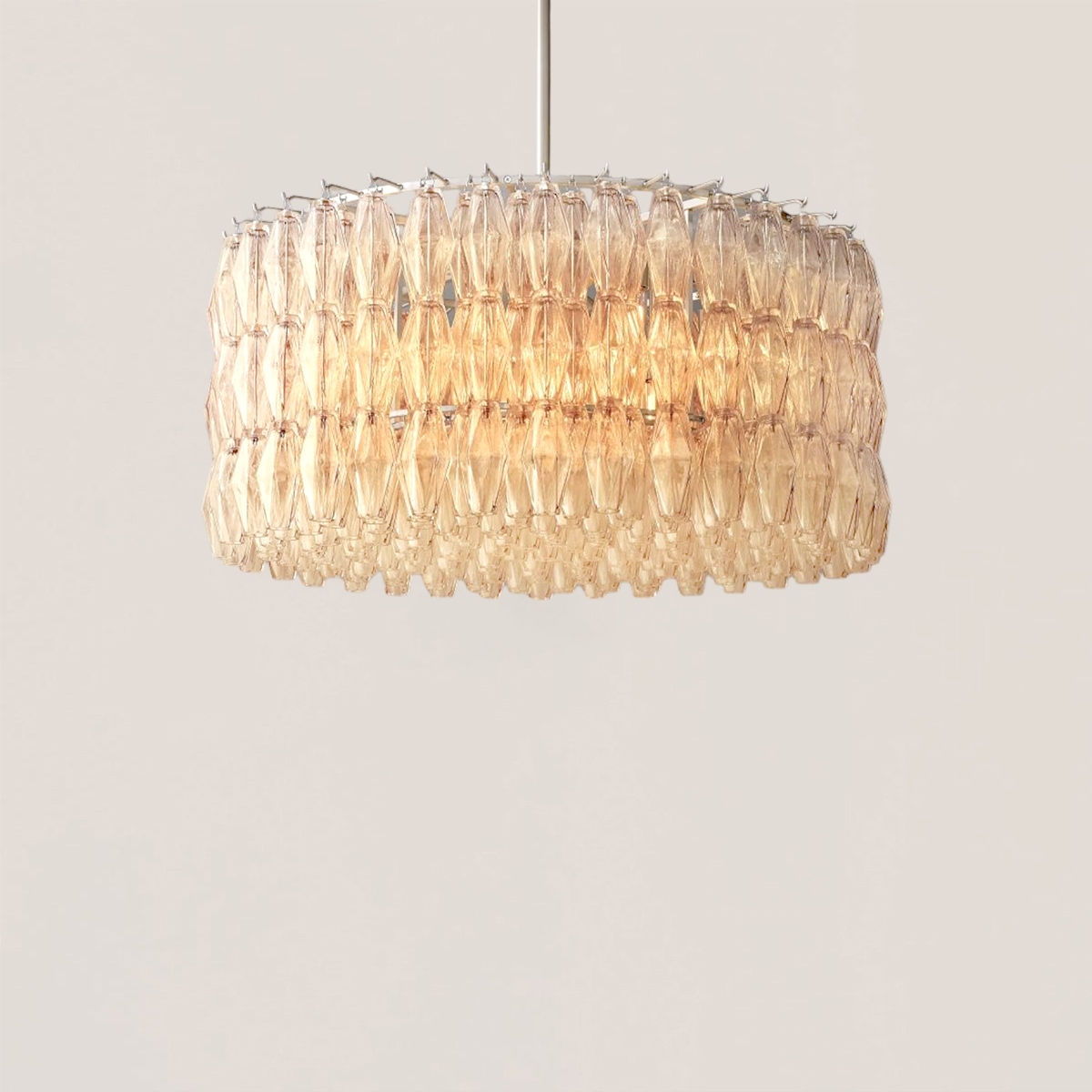 Chiara Glass Round Chandelier-VaseLamps