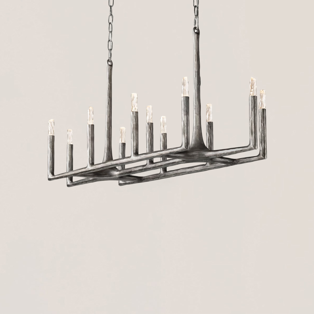 Thaddeus Linear Chandelier-VaseLamps