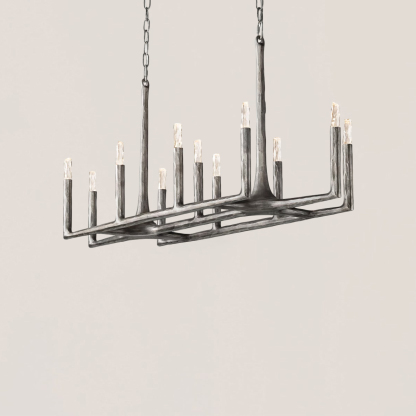 Thaddeus Linear Chandelier-VaseLamps