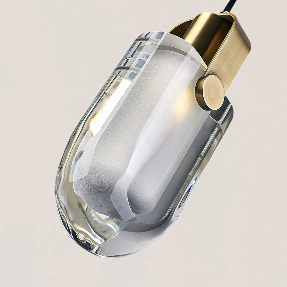 VASELAMPS - Droplet Crystal Pendant Lamp-VaseLamps