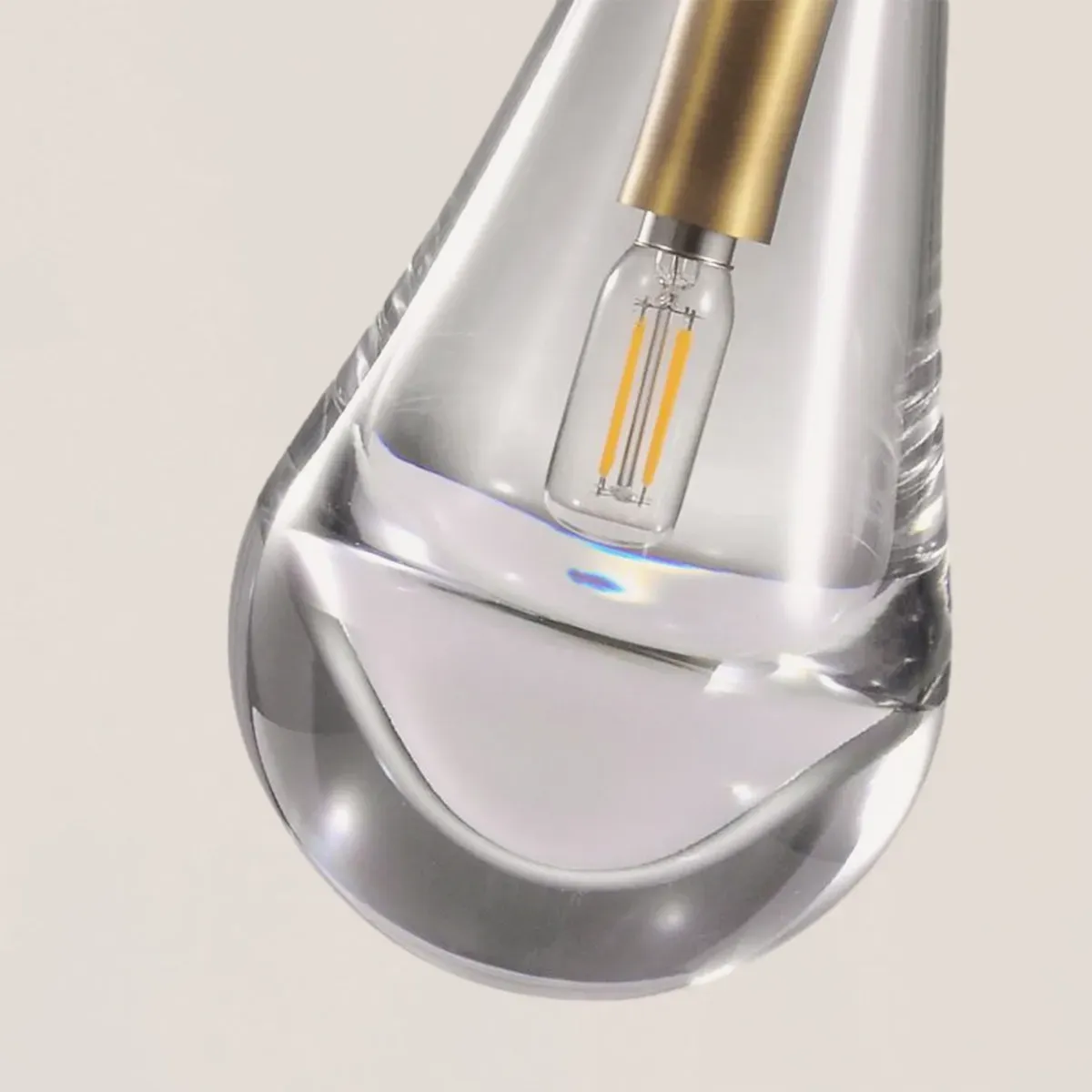 Raindrop Rod Pendant Light-VaseLamps