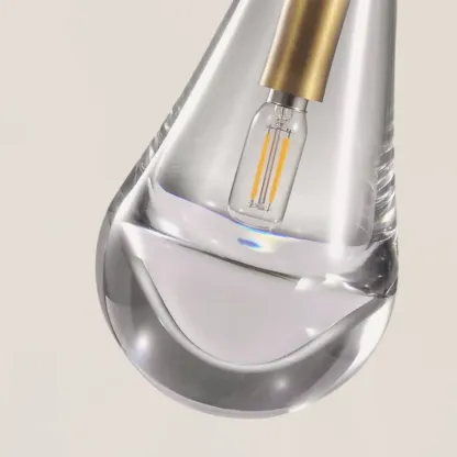 Raindrop Rod Pendant Light-VaseLamps