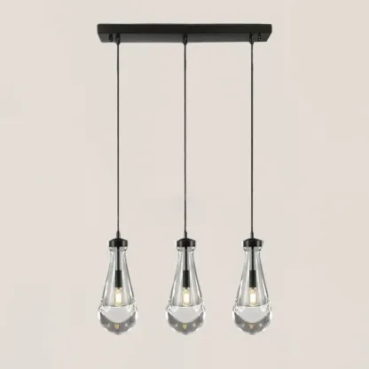 Raindrop Rectangular Pendant-VaseLamps