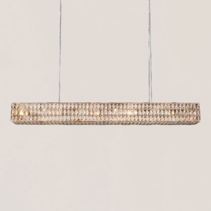 VASELAMPS - Crystal Linear Chandelier-VaseLamps