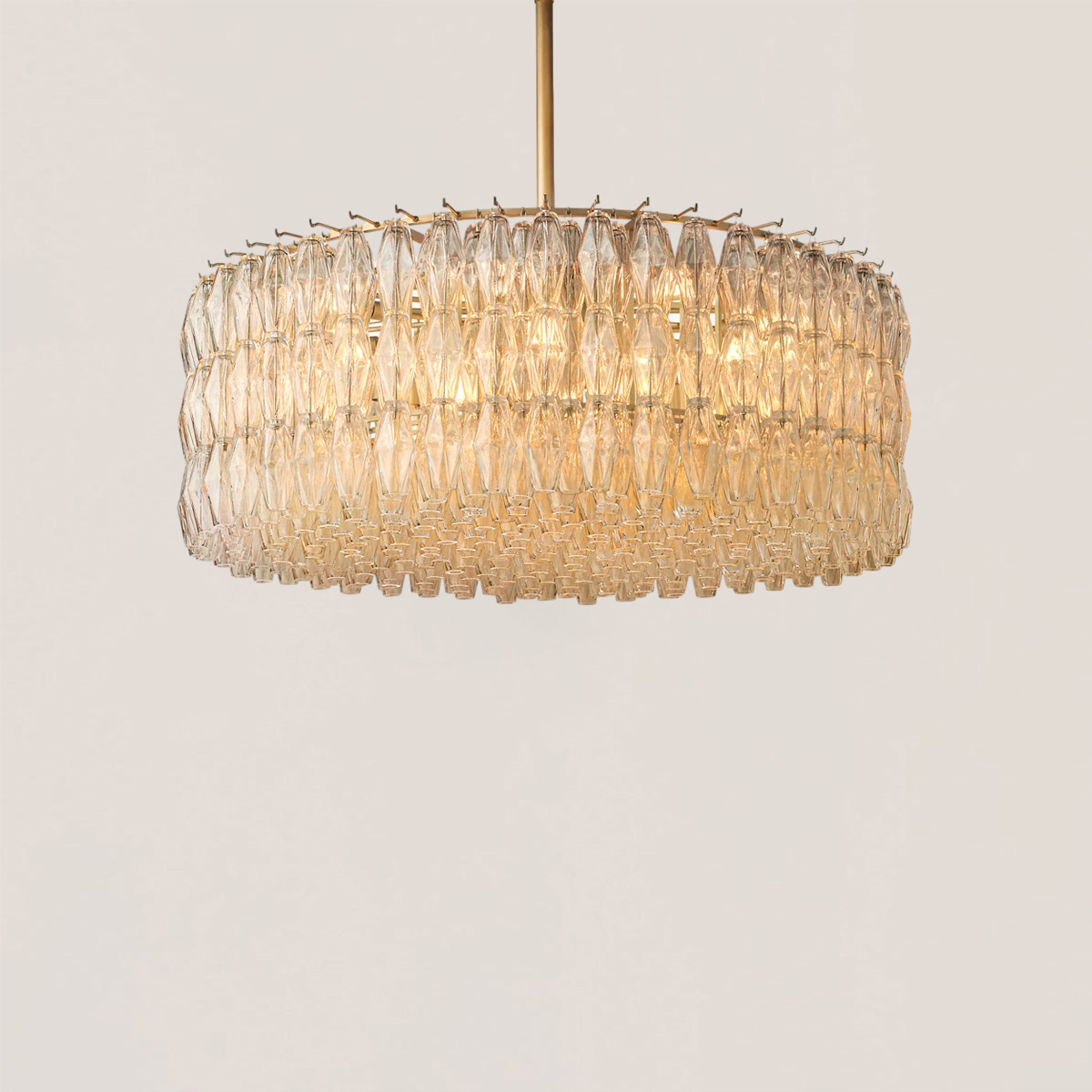 Chiara Glass Round Chandelier-VaseLamps
