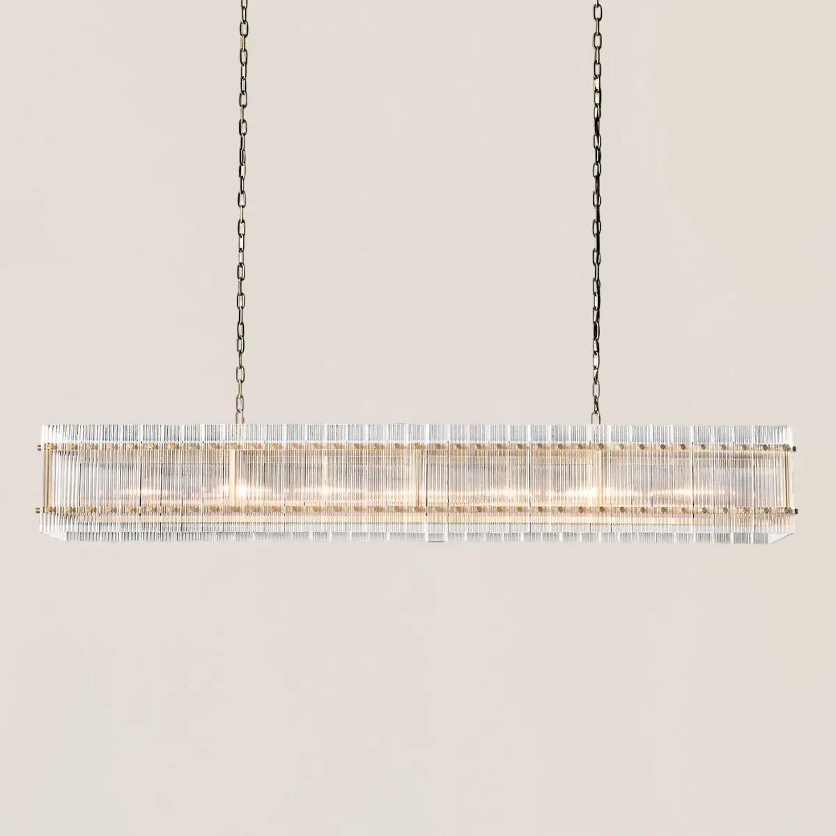 San Marco Modern Rectangular Chandelier-VaseLamps