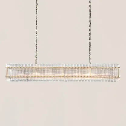 San Marco Modern Rectangular Chandelier-VaseLamps
