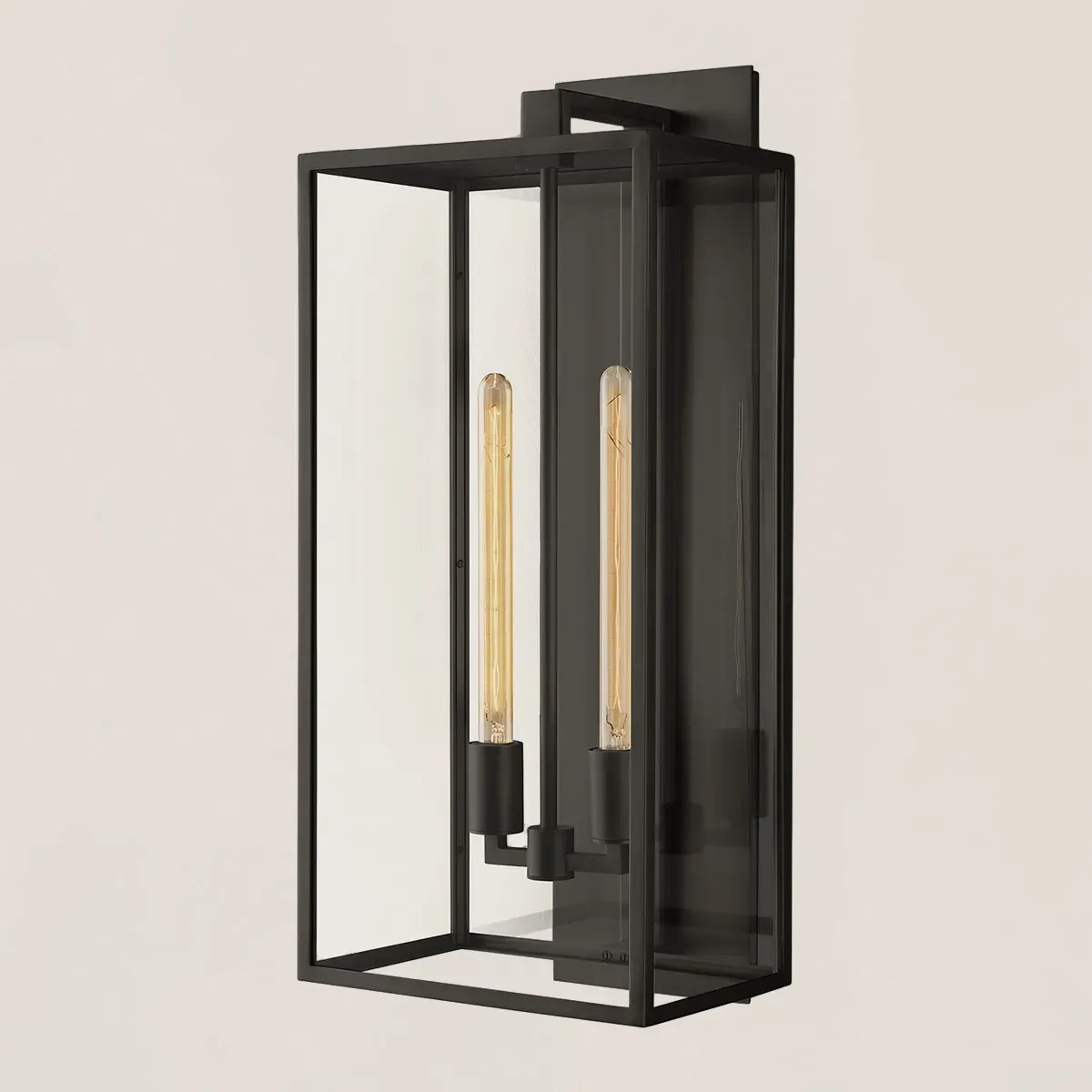 Beckman Square Lantern Wall Sconce-VaseLamps