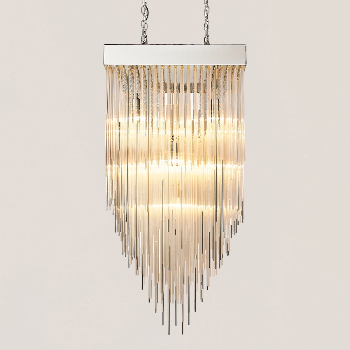 Cascada Square Chandelier-VaseLamps