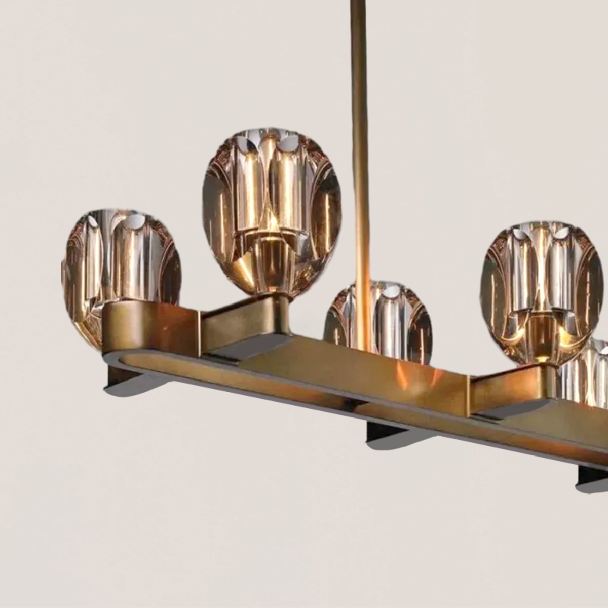 VASELAMPS - Contemporary 8-Lights Dining Pendant-VaseLamps