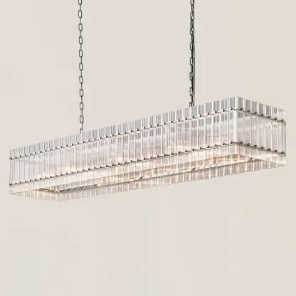 San Marco Modern Rectangular Chandelier-VaseLamps