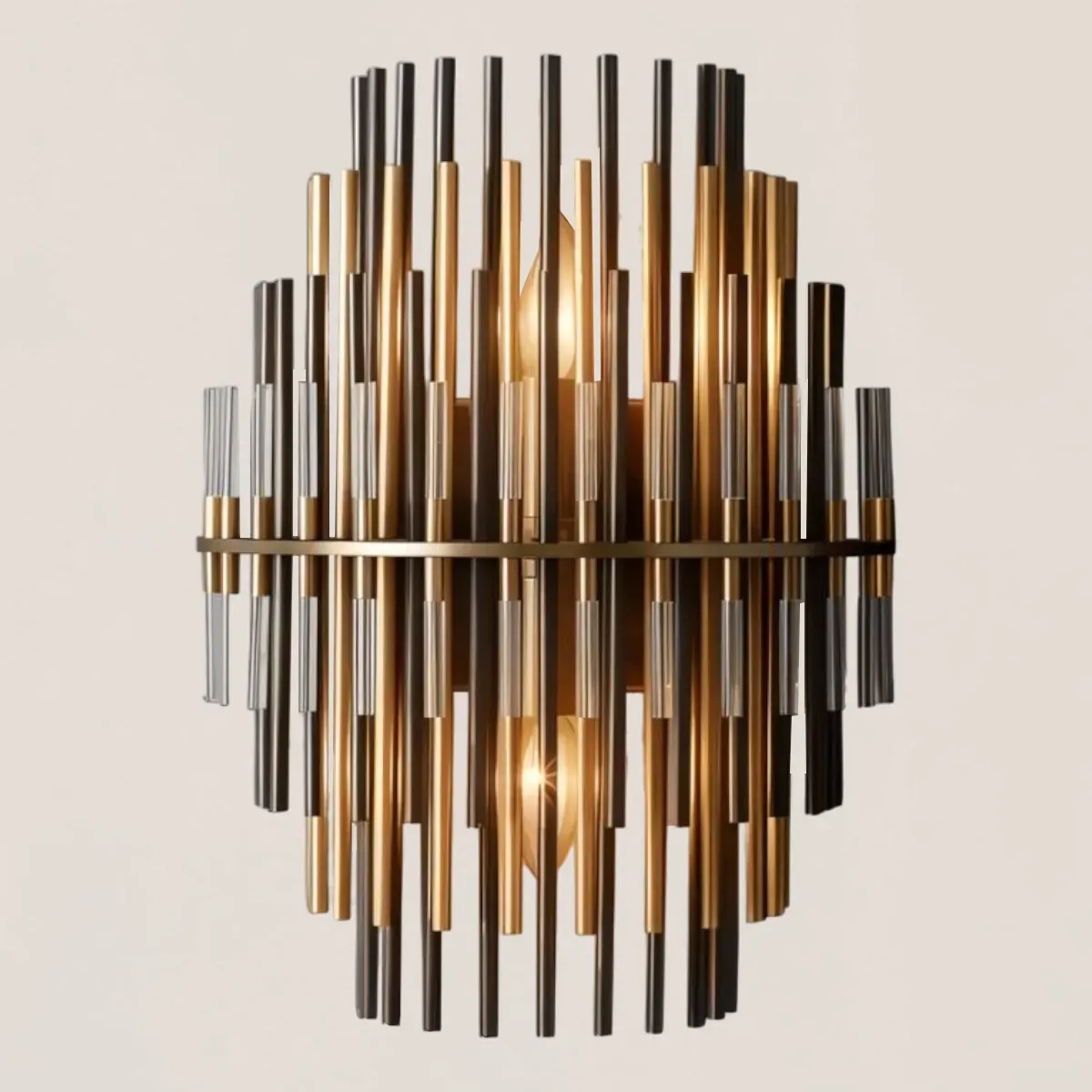 Emile Sculpture Wall Sconce-VaseLamps