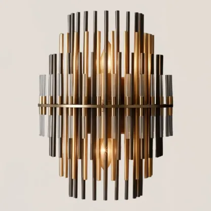 Emile Sculpture Wall Sconce-VaseLamps