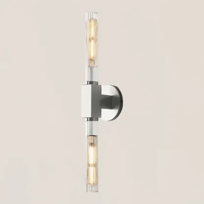 Cannele Glass Linear Wall Sconce-VaseLamps