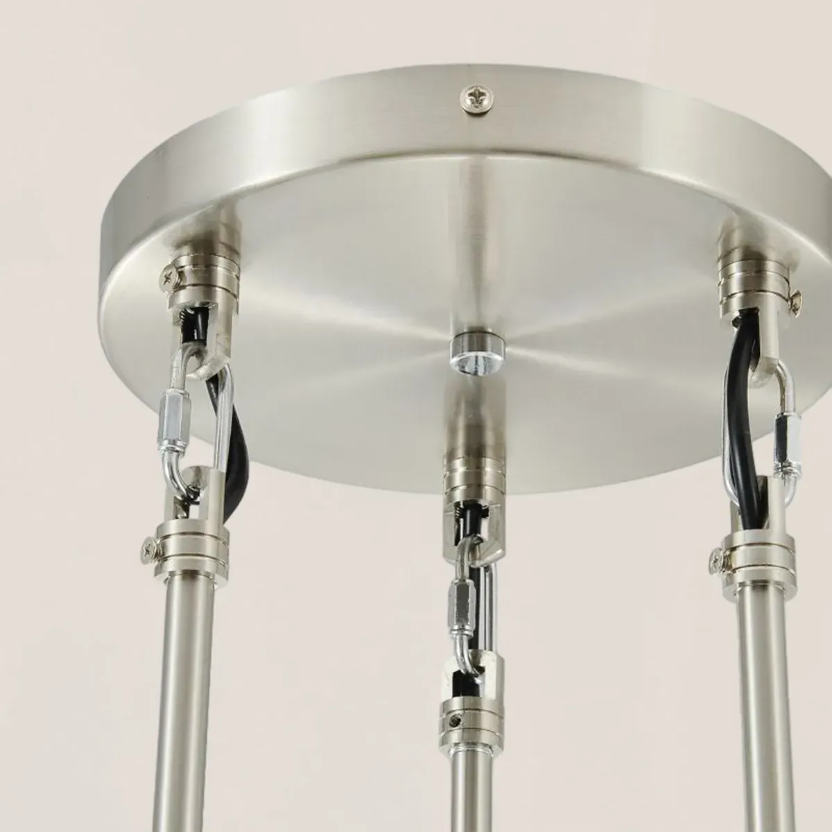 Raindrop Rod Round Chandelier-VaseLamps
