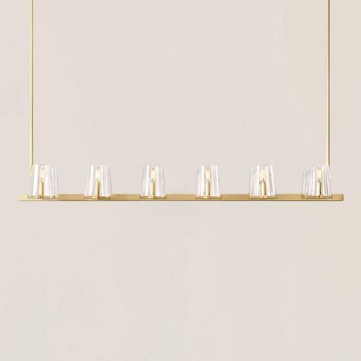 Pauillac Linear Chandelier-VaseLamps