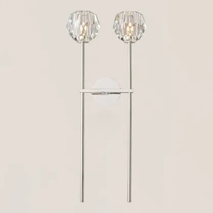 Boule De Crystal Double Grand Wall Sconce-VaseLamps