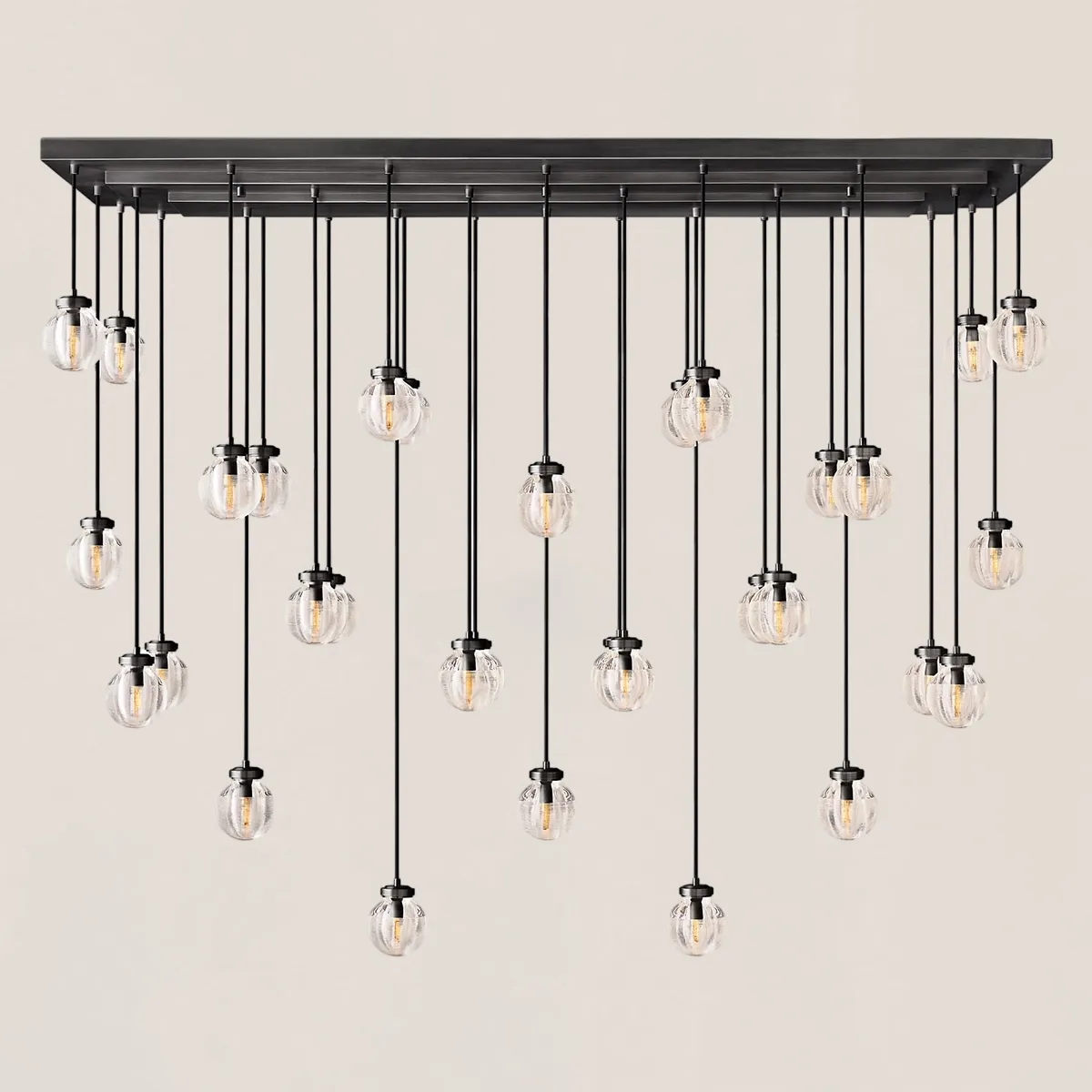 Pearl Rectangular Chandelier-VaseLamps