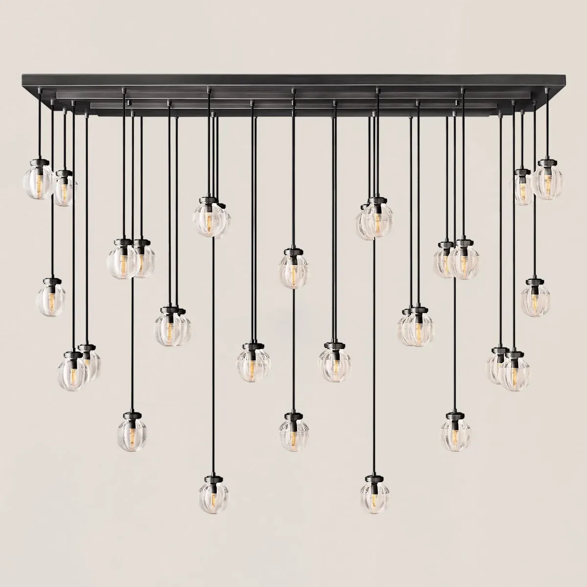 Pearl Rectangular Chandelier-VaseLamps