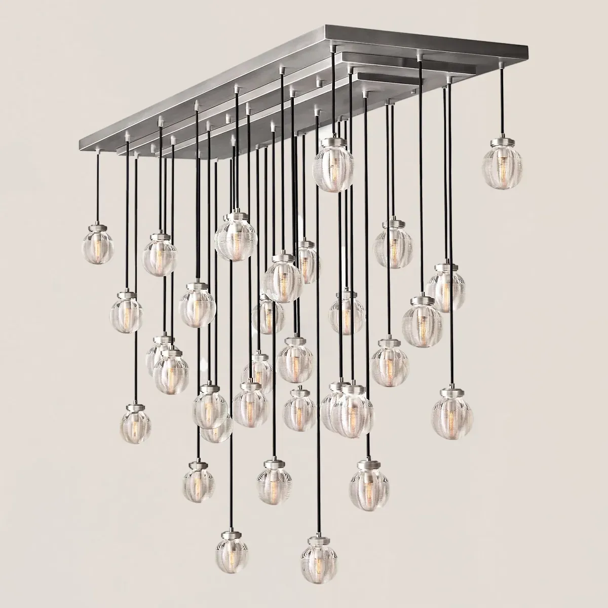 Pearl Rectangular Chandelier-VaseLamps
